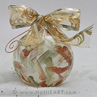 Hallie Dachshund blind painter