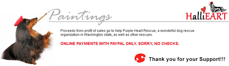 Hallie Dachshund Art